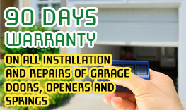 Portsmouth Garage Door warranty